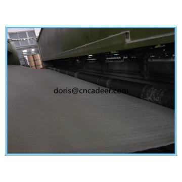 White Long Non Woven Needle Punched Polyester Geotextile